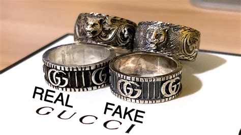 fake gucci ring men|gucci authenticity check.